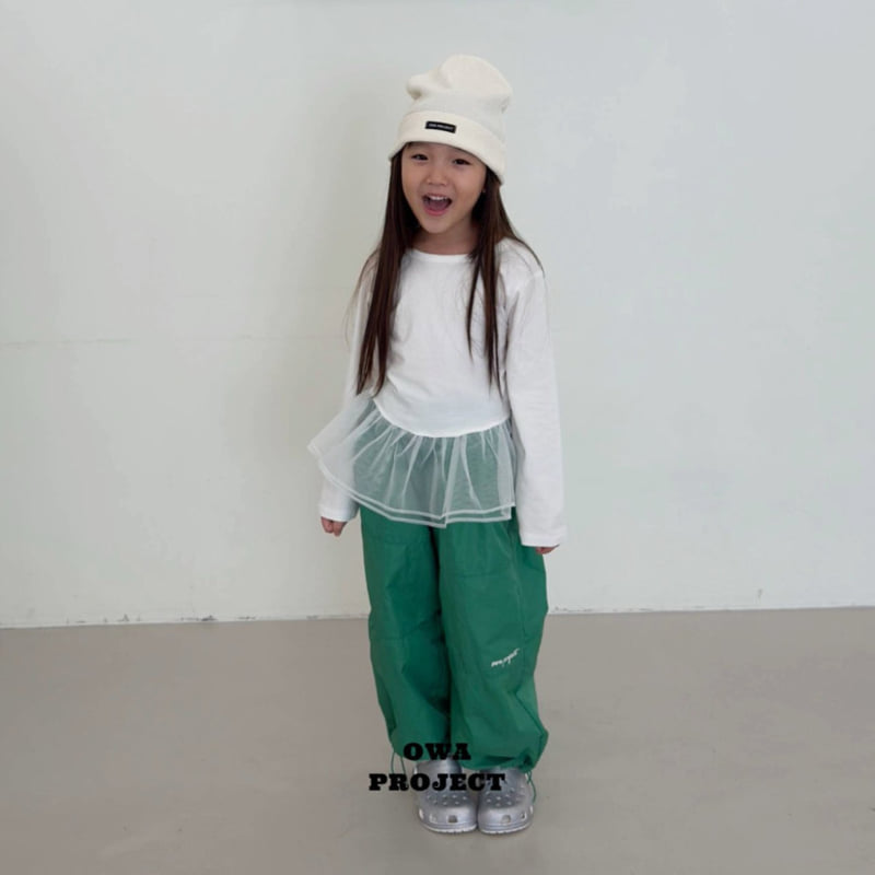 O Wa - Korean Children Fashion - #kidsshorts - Stitch Pants - 4