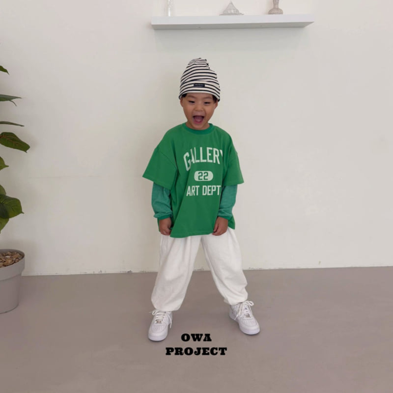 O Wa - Korean Children Fashion - #kidzfashiontrend - Striped Embroidered Tee - 10