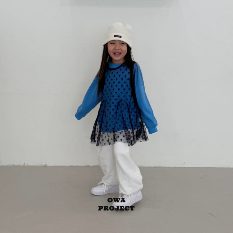 O Wa - Korean Children Fashion - #littlefashionista - Dot Lace One-piece - 11