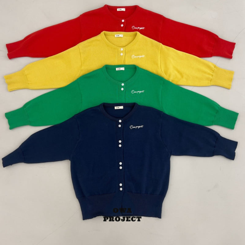 O Wa - Korean Children Fashion - #magicofchildhood - Rainbow Cardigan