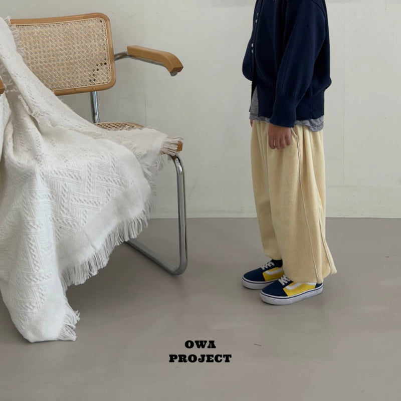 O Wa - Korean Children Fashion - #minifashionista - Towel Strap Pants - 5