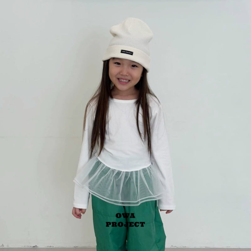 O Wa - Korean Children Fashion - #stylishchildhood - Sha Frill Tee - 3