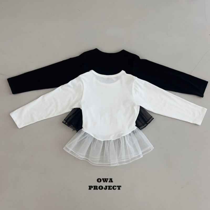 O Wa - Korean Children Fashion - #todddlerfashion - Sha Frill Tee