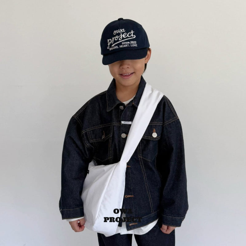 O Wa - Korean Children Fashion - #todddlerfashion - Owa Denim Jacket - 4