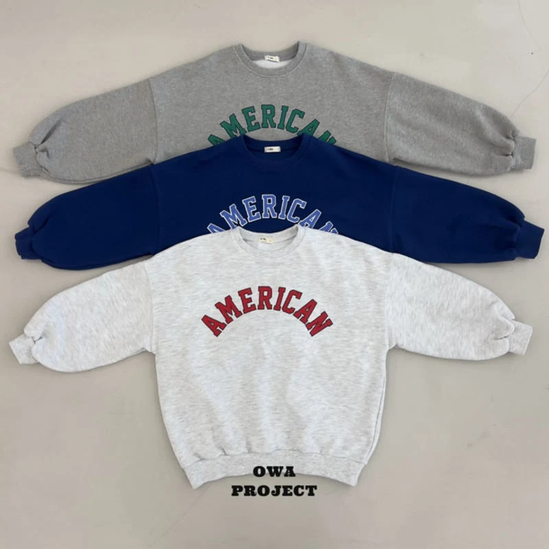O Wa - Korean Children Fashion - #toddlerclothing - American Sweatshirts