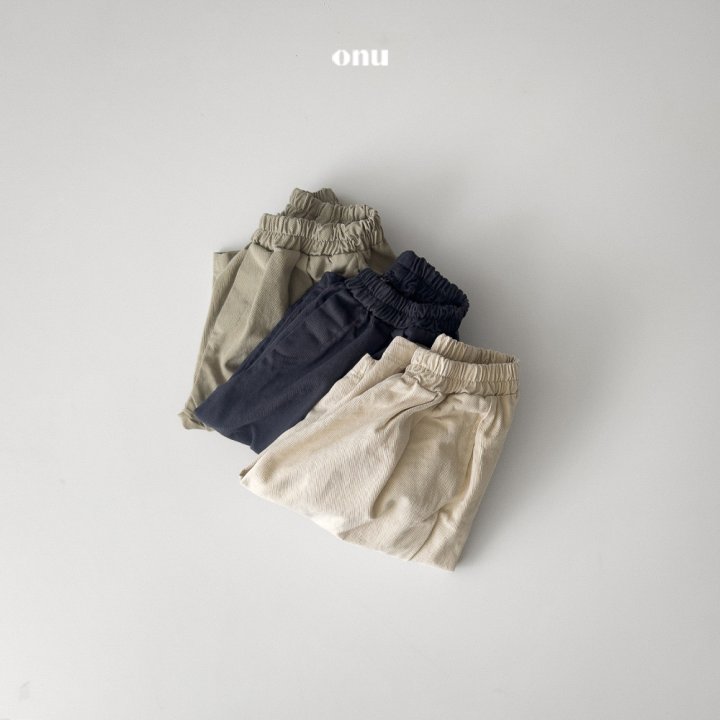Onu - Korean Children Fashion - #childofig - Twill Pleated Pants - 6