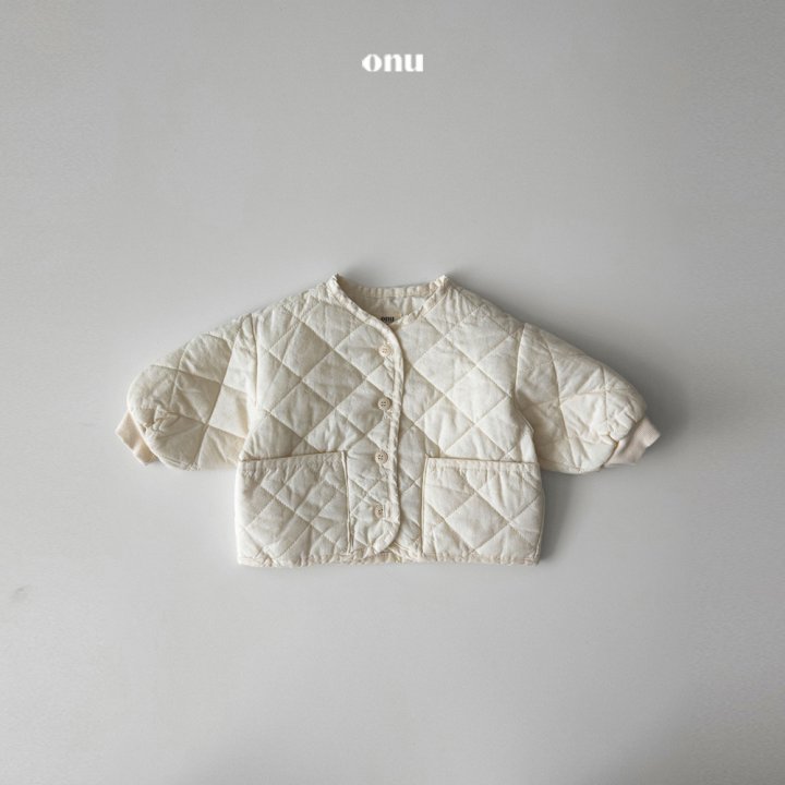 Onu - Korean Children Fashion - #childofig - Square Quilted Jumper - 3