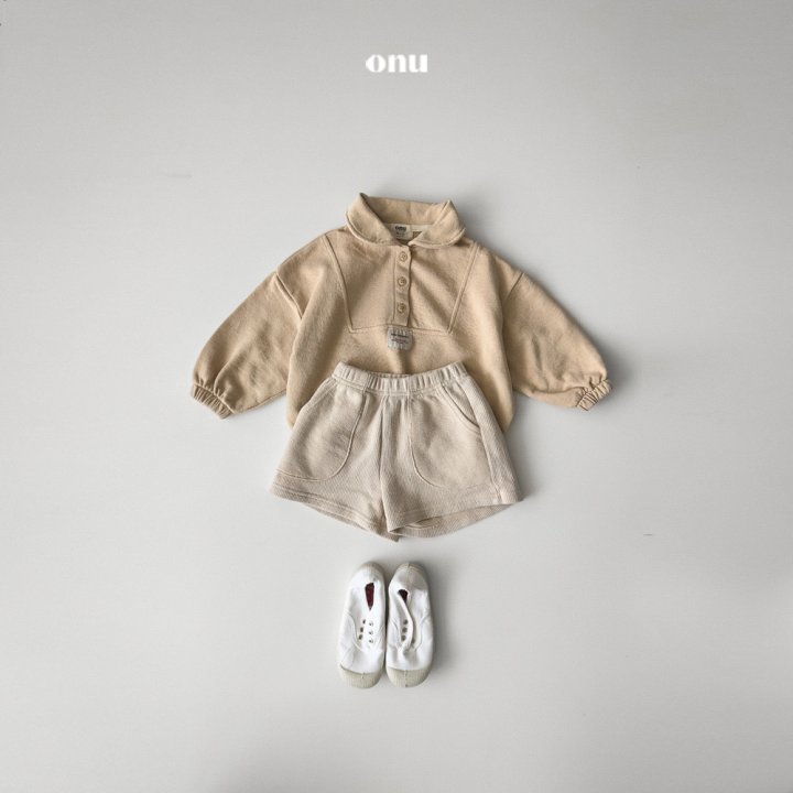 Onu - Korean Children Fashion - #childofig - Label Collar Sweatshirts - 7