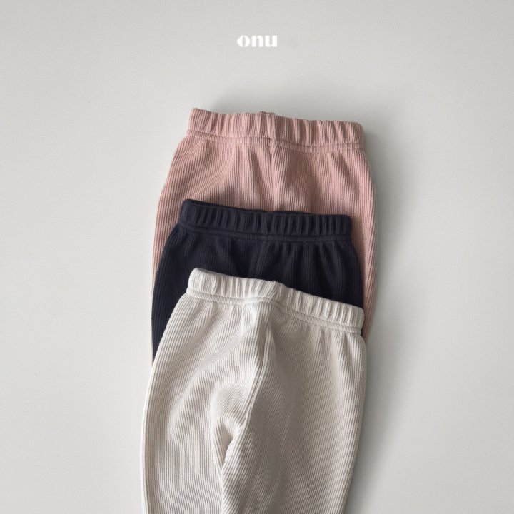 Onu - Korean Children Fashion - #childofig - Ribbed Pants - 6