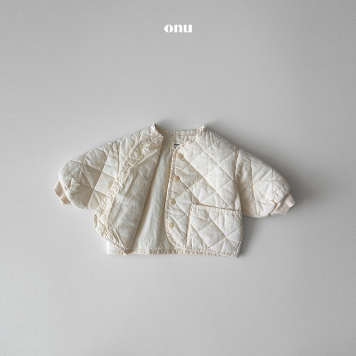 Onu - Korean Children Fashion - #childofig - Square Quilted Jumper - 4