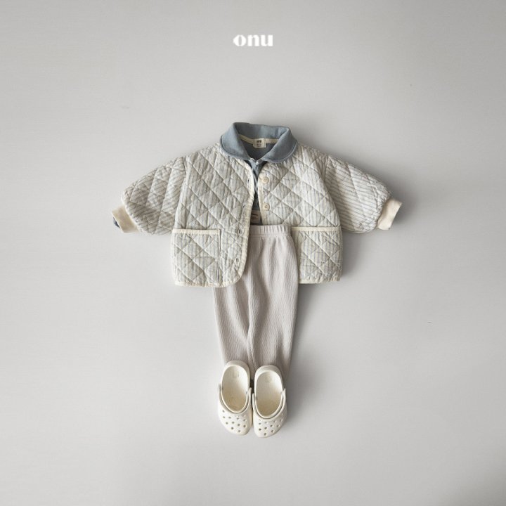 Onu - Korean Children Fashion - #childrensboutique - Label Collar Sweatshirts - 9