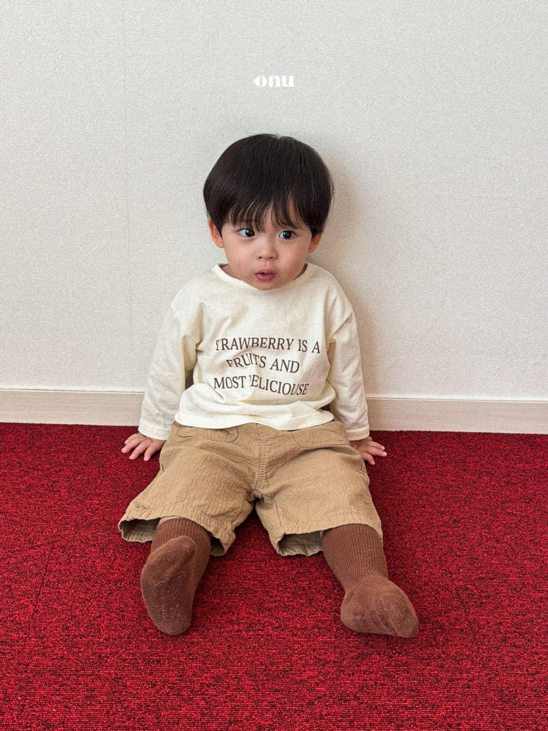 Onu - Korean Children Fashion - #designkidswear - Strawberry Tee - 10