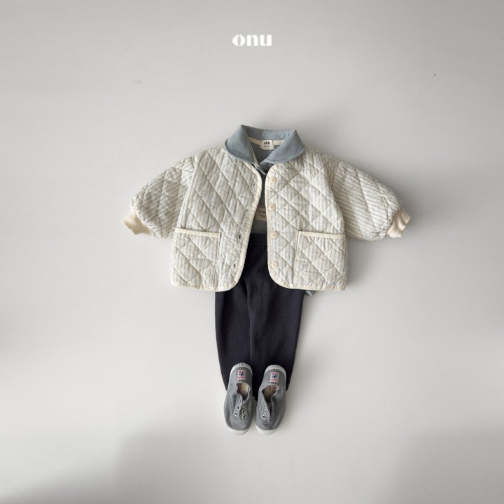 Onu - Korean Children Fashion - #designkidswear - Label Collar Sweatshirts - 10