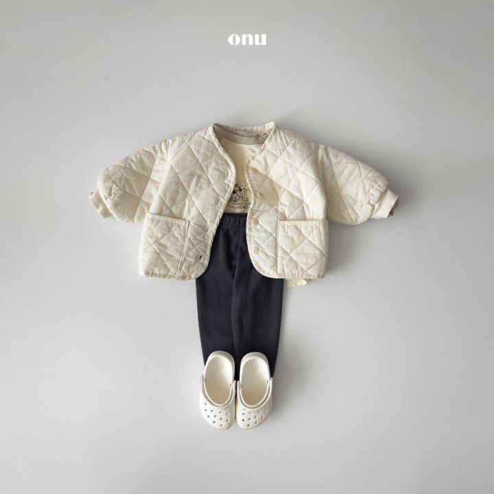 Onu - Korean Children Fashion - #designkidswear - Ribbed Pants - 9