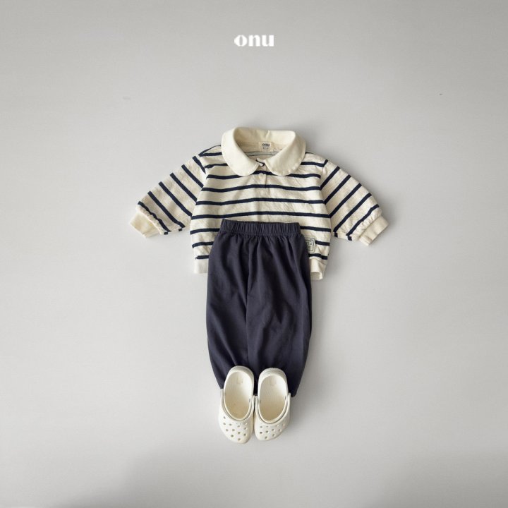 Onu - Korean Children Fashion - #designkidswear - ST Collar Sweatshirts - 8