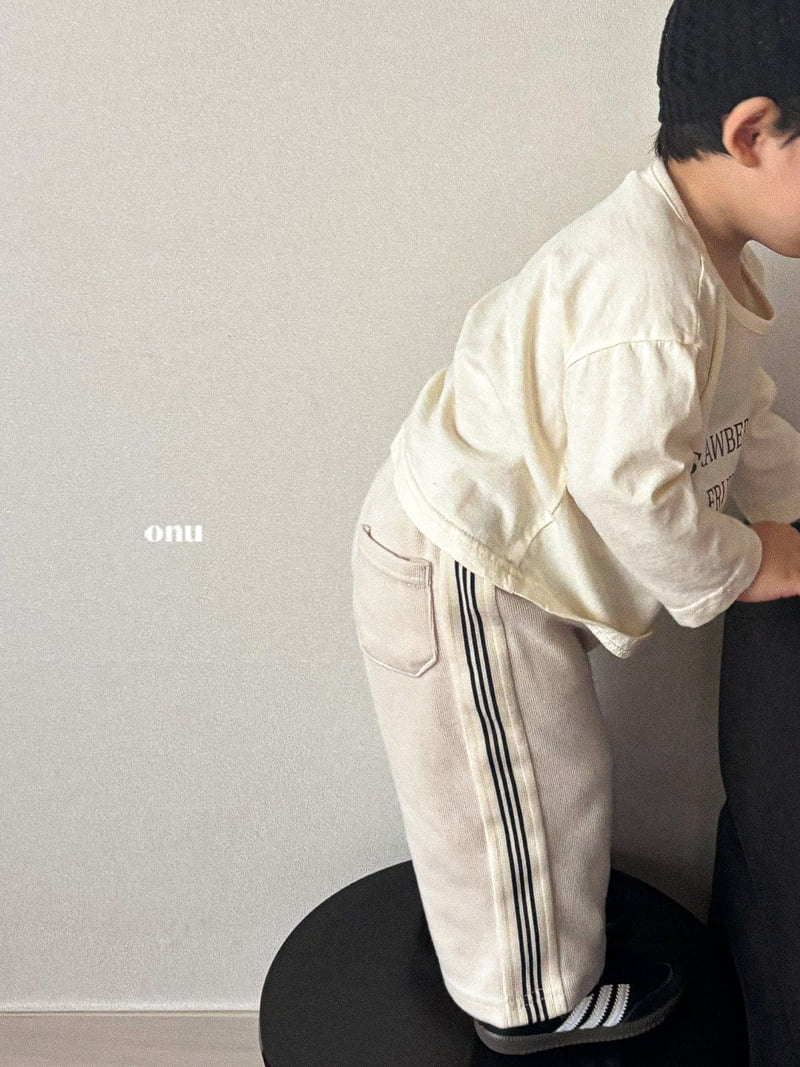 Onu - Korean Children Fashion - #discoveringself - Tape Line Pants - 9