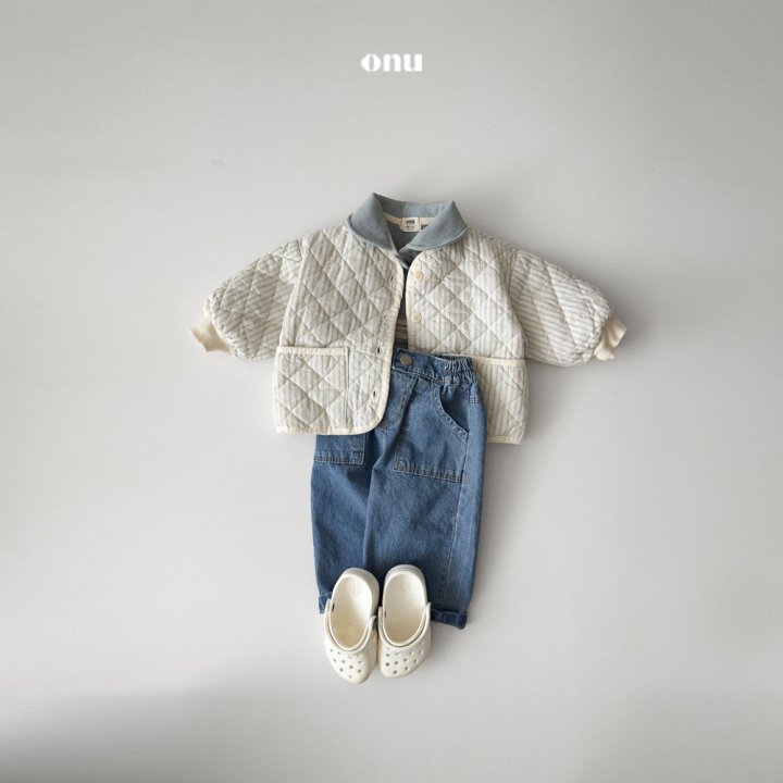 Onu - Korean Children Fashion - #discoveringself - Label Collar Sweatshirts - 11
