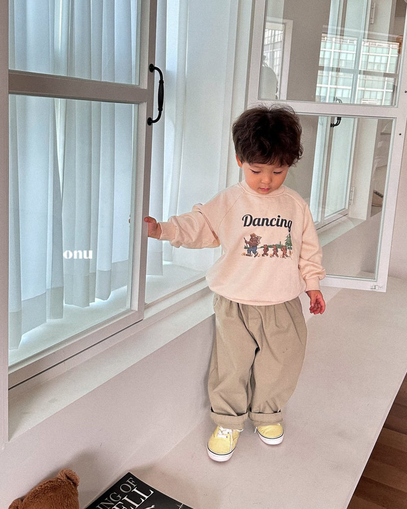 Onu - Korean Children Fashion - #fashionkids - Twill Pleated Pants - 10