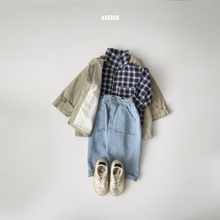 Onu - Korean Children Fashion - #fashionkids - Check Shirt - 9