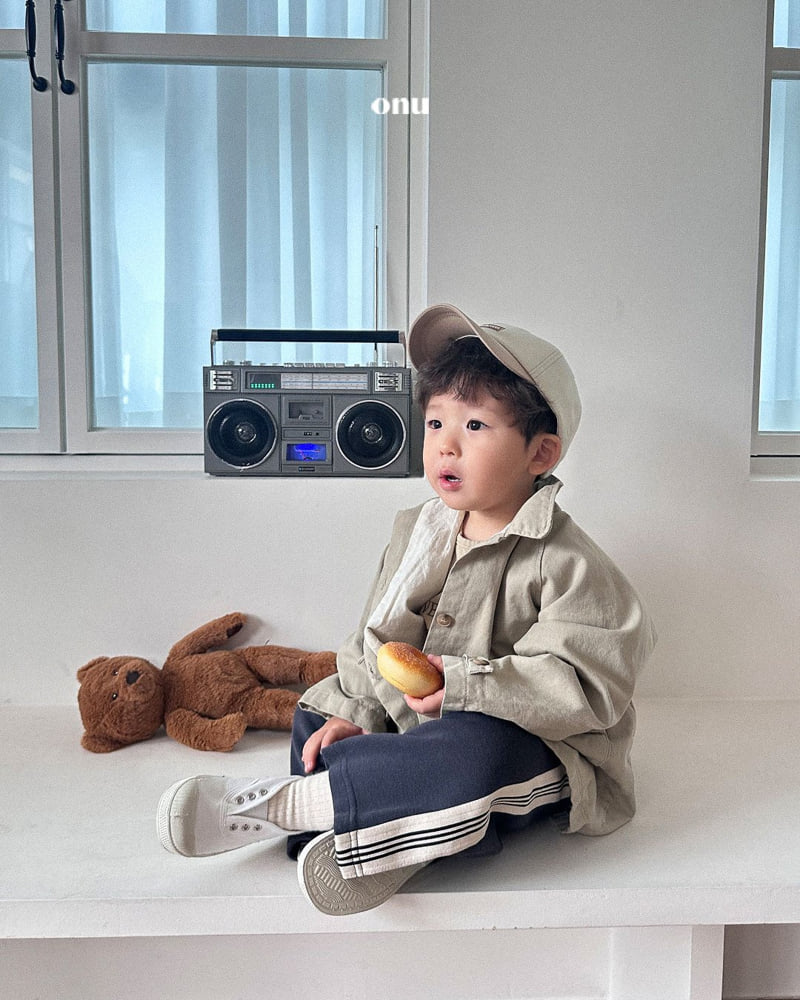 Onu - Korean Children Fashion - #fashionkids - Tape Line Pants - 10