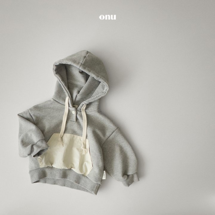 Onu - Korean Children Fashion - #fashionkids - Button Hoodie - 3