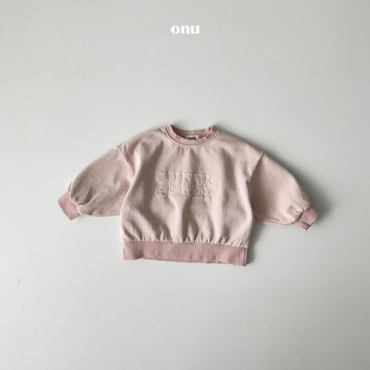 Onu - Korean Children Fashion - #fashionkids - Super Embroidered Sweatshirts - 3
