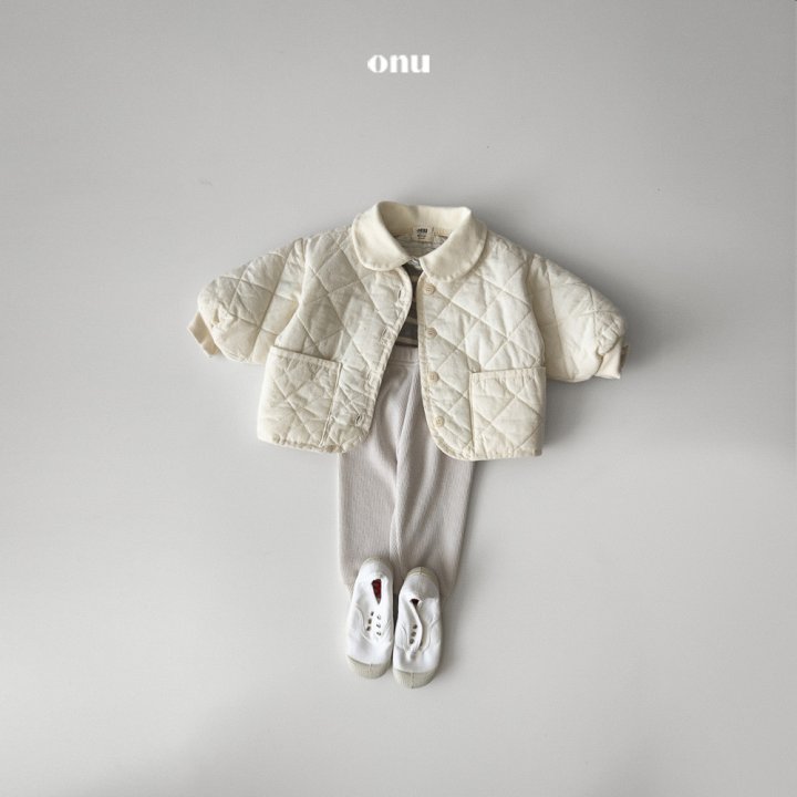 Onu - Korean Children Fashion - #kidsshorts - Square Quilted Jumper - 8