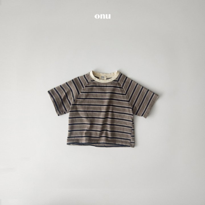 Onu - Korean Children Fashion - #kidsshorts - Harp Raglan Tee