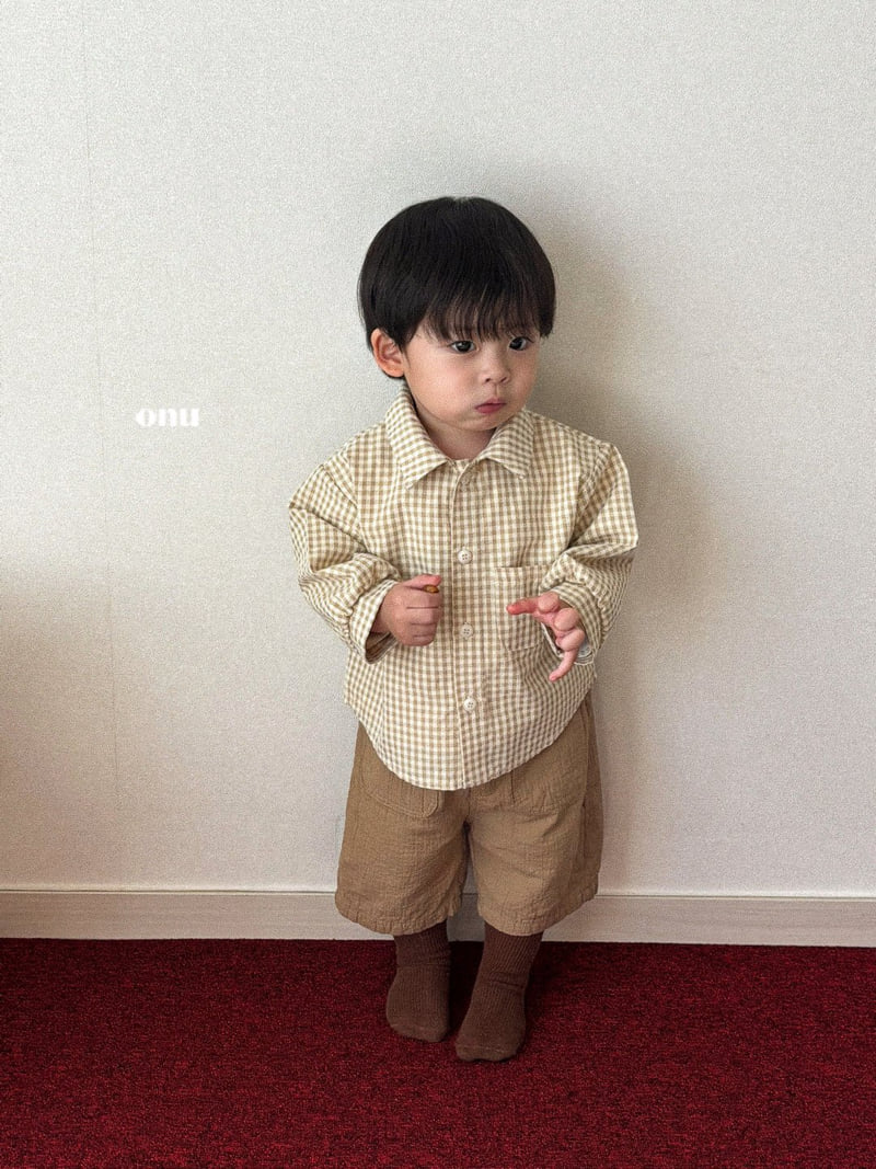 Onu - Korean Children Fashion - #kidsstore - Check Shirt - 11