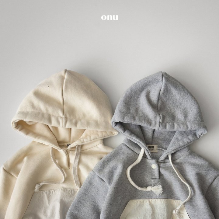 Onu - Korean Children Fashion - #kidsstore - Button Hoodie - 5