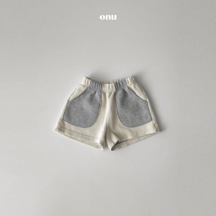 Onu - Korean Children Fashion - #littlefashionista - Sweat Shorts