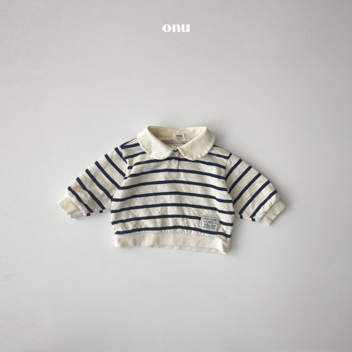 Onu - Korean Children Fashion - #littlefashionista - ST Collar Sweatshirts