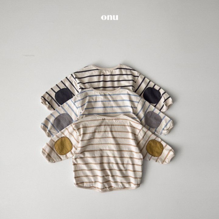 Onu - Korean Children Fashion - #Kfashion4kids - Sleeve Stripe Tee - 4