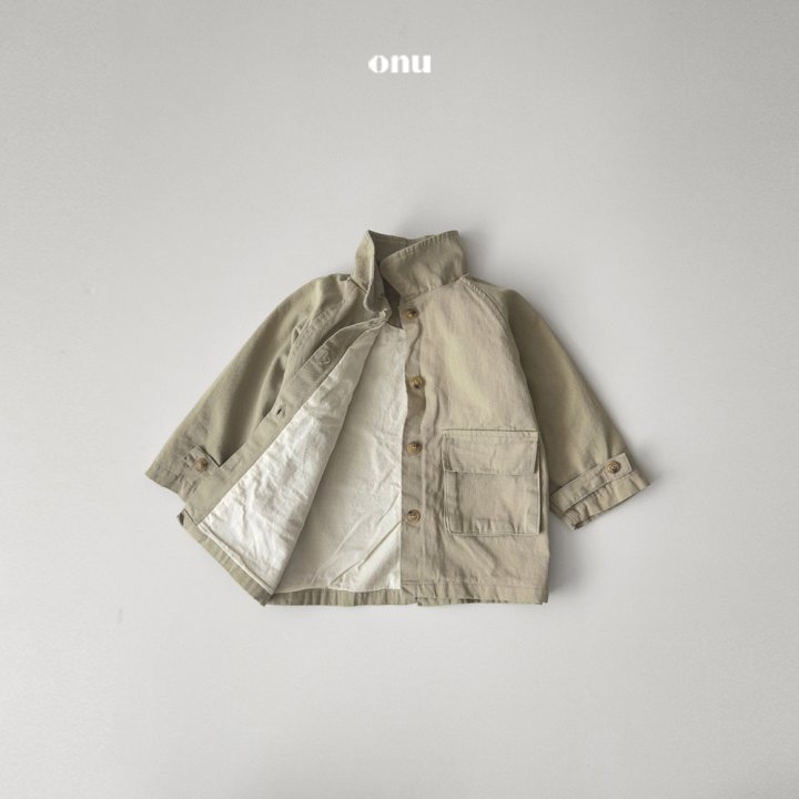 Onu - Korean Children Fashion - #magicofchildhood - French Twill Jacket - 5