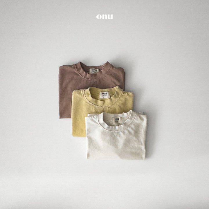 Onu - Korean Children Fashion - #magicofchildhood - Color Tee - 4