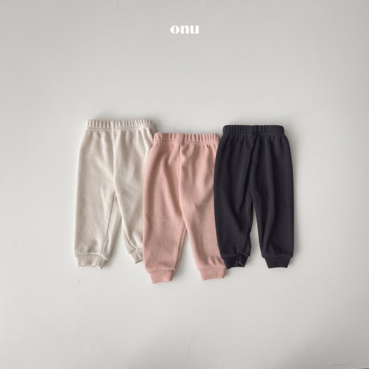 Onu - Korean Children Fashion - #magicofchildhood - Ribbed Pants - 4