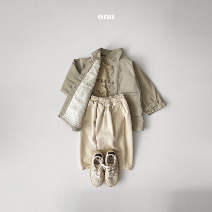 Onu - Korean Children Fashion - #prettylittlegirls - French Twill Jacket - 7