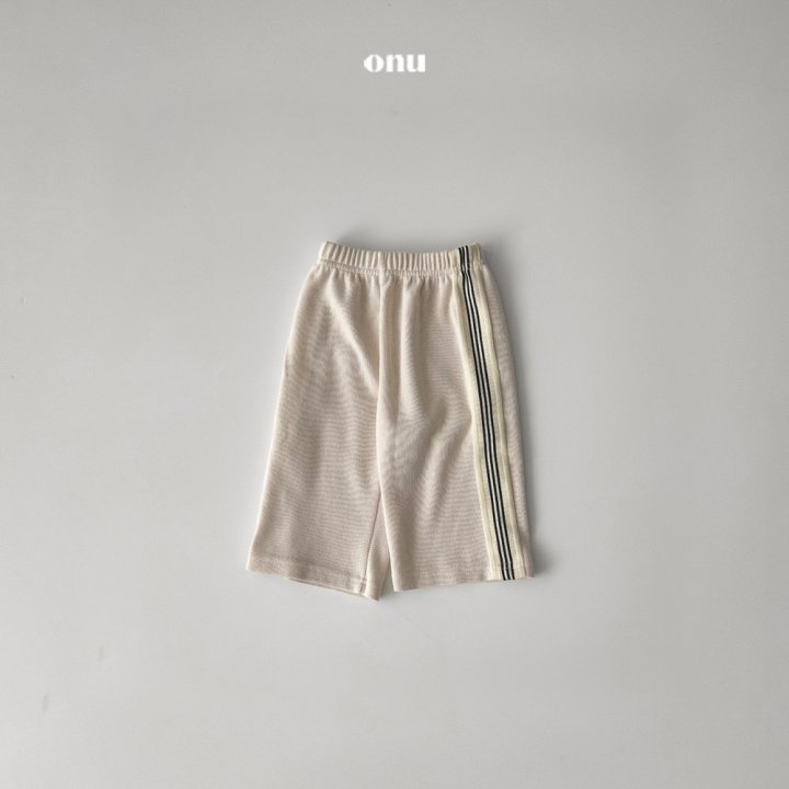 Onu - Korean Children Fashion - #prettylittlegirls - Tape Line Pants - 2
