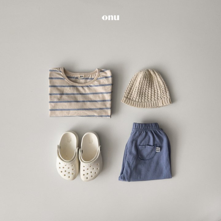 Onu - Korean Children Fashion - #prettylittlegirls - Sleeve Stripe Tee - 7