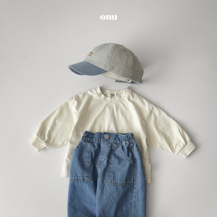 Onu - Korean Children Fashion - #stylishchildhood - Color Tee - 8