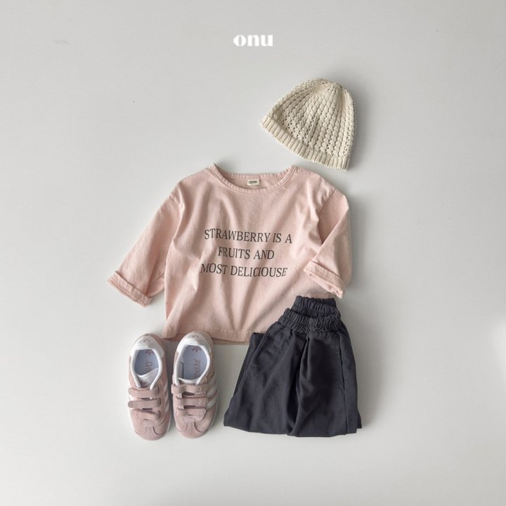 Onu - Korean Children Fashion - #stylishchildhood - Strawberry Tee - 7