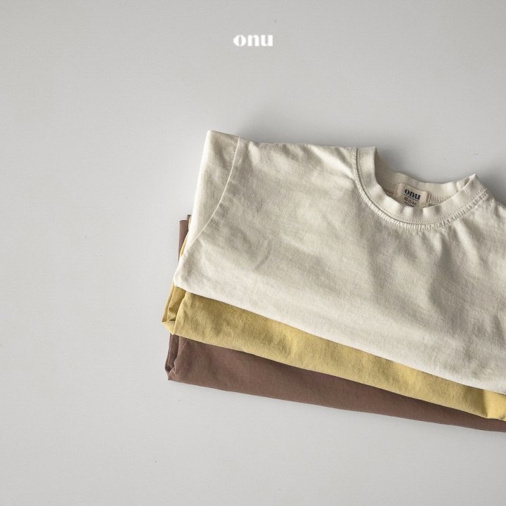 Onu - Korean Children Fashion - #todddlerfashion - Color Tee - 6
