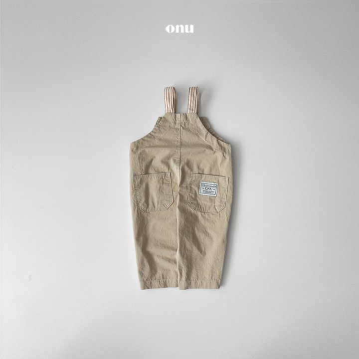Onu - Korean Children Fashion - #prettylittlegirls - Stitch Suspenders Pants - 4