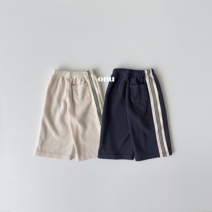 Onu - Korean Children Fashion - #todddlerfashion - Tape Line Pants - 3