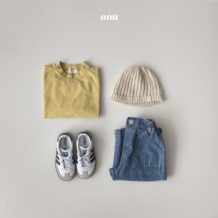 Onu - Korean Children Fashion - #toddlerclothing - Color Tee - 7