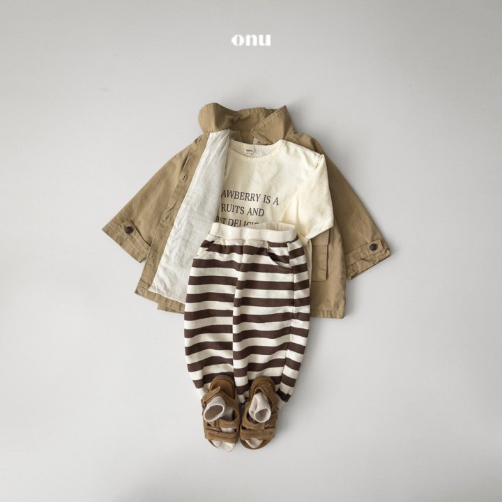 Onu - Korean Children Fashion - #toddlerclothing - French Twill Jacket - 9