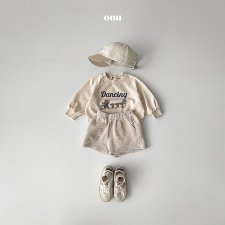 Onu - Korean Children Fashion - #toddlerclothing - Sweat Shorts - 6