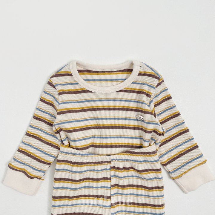 Oott Bebe - Korean Baby Fashion - #babyboutique - Peanut Ribbed Easywear - 5