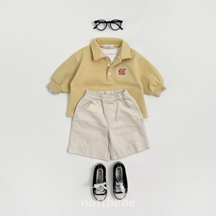 Oott Bebe - Korean Baby Fashion - #smilingbaby - Classic Bermuda Pants - 4
