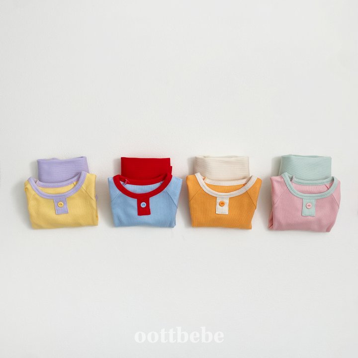 Oott Bebe - Korean Baby Fashion - #babyboutiqueclothing - TOY Ribbed Easywear - 11